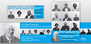Leaflets & Posters for Hackney-based Ministry